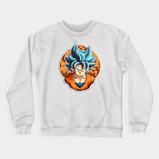 Powerful Warrior - Inspired Anime Character Design Crewneck Sweatshirt